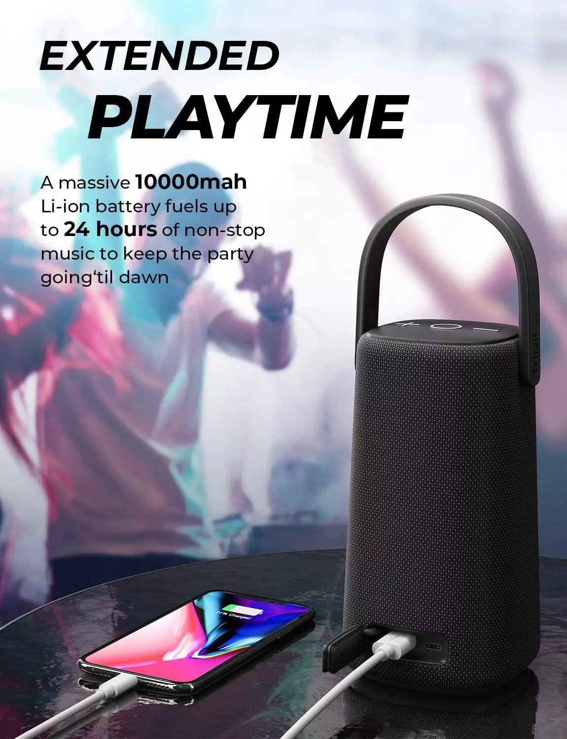 Tribit Tribit StormBox Pro Portable Bluetooth Speaker