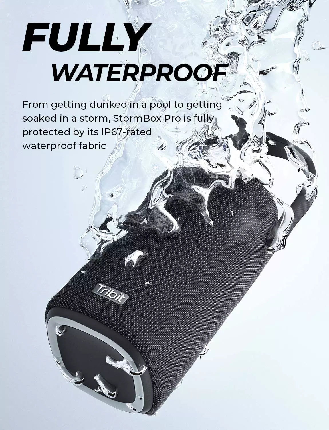 Tribit Tribit StormBox Pro Portable Bluetooth Speaker