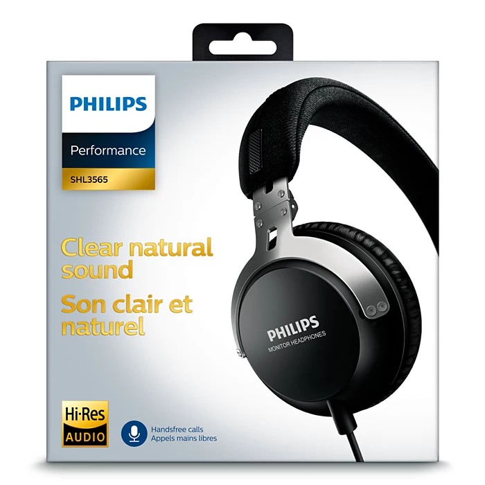 Philips SHL 3565 black headphones